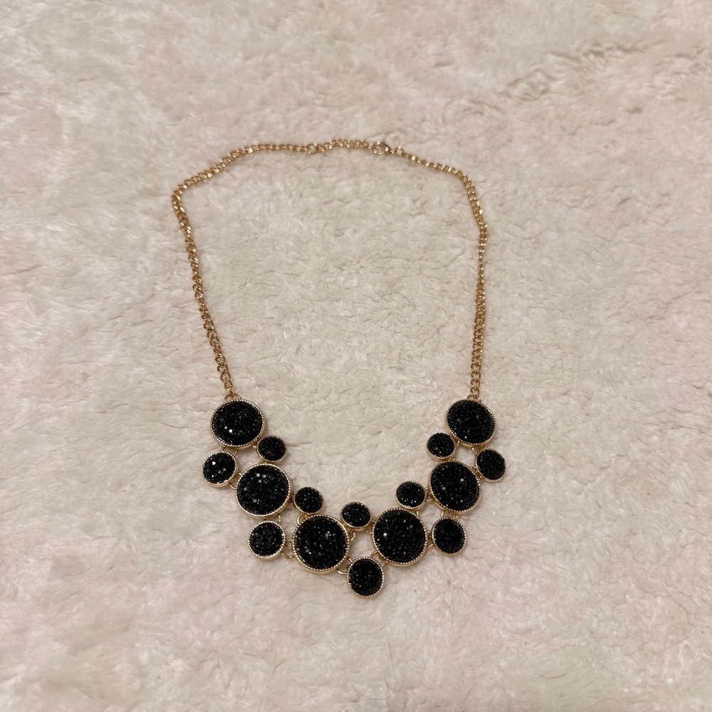 Chic Black and Gold Necklace Set of 4 - Picture 6 of 6